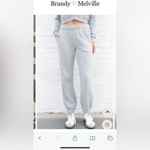 Brandy Melville Rosa Sweatpants
